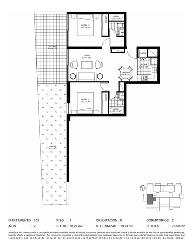 Venta Departamento N 2D en suite 2B 1E 1B Libertad - Vi&ntilde;a Del Mar