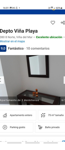 Arriendo Departamento 3D 2B 1E Libertad - Vi&ntilde;a Del Mar