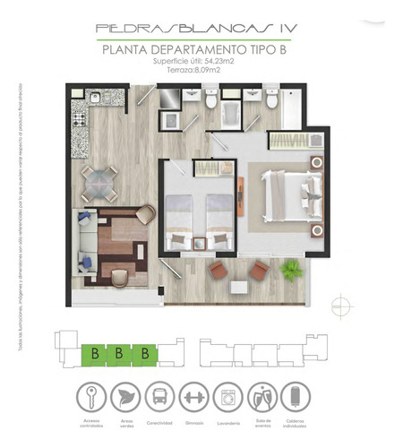 Venta Departamento 2D 2B 1E Los Romeros - Los Manantiales - Conc&oacute;n