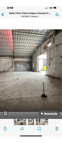 Galp&oacute;n Industrial En Conchali , Planta Libre 15 M X 25 M ,