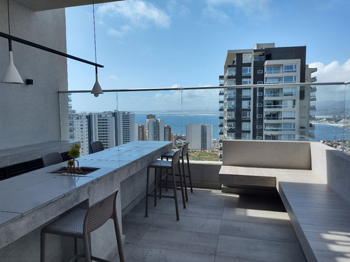 Venta Departamento SP 2D en suite Walk-in cl&oacute;set 2B 1E 1B Costas de Montemar - Conc&oacute;n