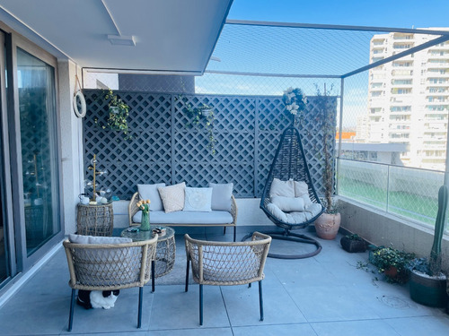 Arriendo Departamento 2D en suite Walk-in cl&oacute;set 2B 1E 1B Re&ntilde;aca - Vi&ntilde;a Del Mar