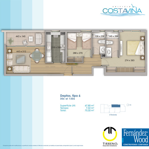 Venta Departamento 2D 2B 1E Libertad - Vi&ntilde;a Del Mar