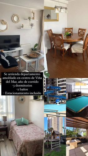 Arriendo Departamento NP 3D 2B 1E Centro de Vi&ntilde;a del Mar - Vi&ntilde;a Del Mar