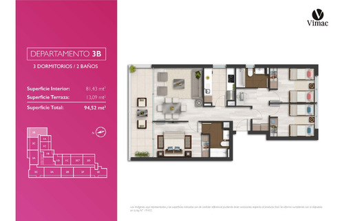 Venta Departamento NO 3D en suite 2B 2E 1B Libertad - Vi&ntilde;a Del Mar