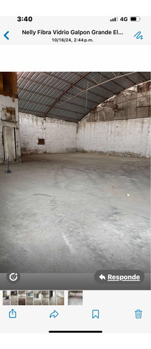 Galp&oacute;n Industrial En Conchali , Planta Libre 15 M X 25 M ,