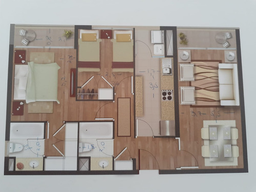 Venta Departamento NO 2D 1B 1E 1B Libertad - Vi&ntilde;a Del Mar