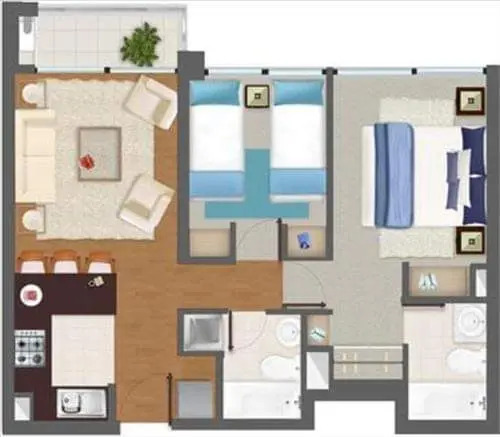 Venta Departamento NP 2D 2B 1E 1B G&oacute;mez Carre&ntilde;o - Vi&ntilde;a Del Mar