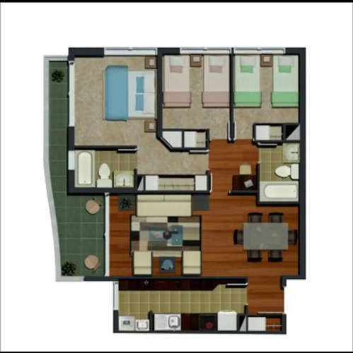 Arriendo Departamento SP 3D Walk-in cl&oacute;set 2B 1E 1B Centro de Vi&ntilde;a del Mar - Vi&ntilde;a Del Mar