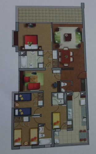 Venta Departamento SP 4D en suite 4B 2E 1B Costas de Montemar - Conc&oacute;n