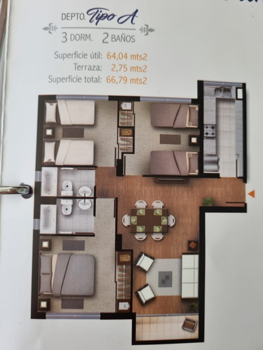 Arriendo Departamento NP 3D 2B 2E 1B  - Vi&ntilde;a Del Mar