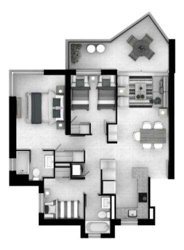 Arriendo Departamento 3D 2B 1E 1B Costas de Montemar - Conc&oacute;n