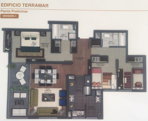 Arriendo Departamento P 3D 2B 1E 1B Libertad - Vi&ntilde;a Del Mar