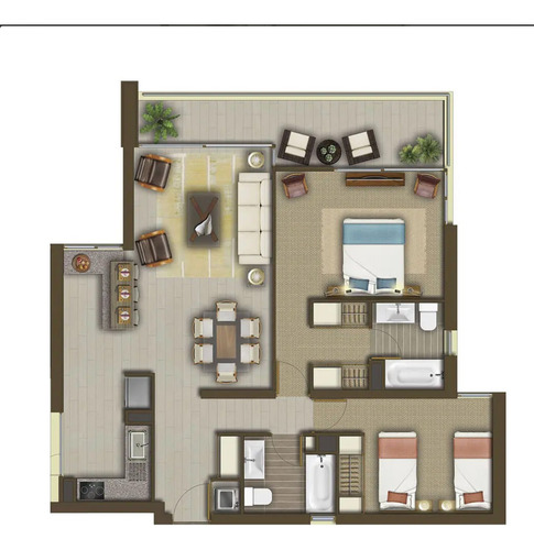 Arriendo Departamento 2D 2B 1E 1B Re&ntilde;aca - Vi&ntilde;a Del Mar