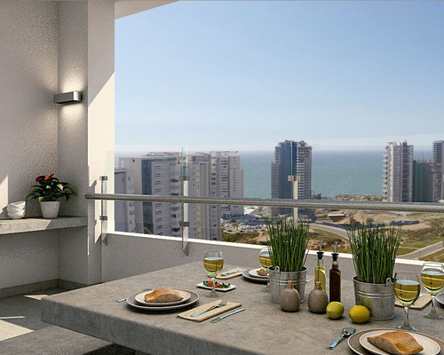 Venta Departamento P 2D en suite 2B 2E 1B Costas de Montemar - Conc&oacute;n